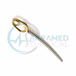 High Quality Yasargil Temporary Occlusion Clip 20mm Straight Jaw Stainless Steel <b>Neurosurgery</b> <b>Instrument</b> CE Certified - Product Image 6