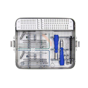 Kit d'instruments de fixation à vis canulée Herbert réutilisable pour implant orthopédique, placement traumatique, chirurgie CE - Product Image 1