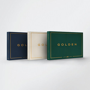 Photobook Aleatorio de Golden Jung Kook, Tarjeta Postal, Póster Plegable, Ediciones Azul Marino, Beige y Verde, BTS - Product Image 1