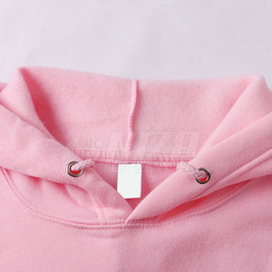 <b>Pink</b> Hooded <b>Sweatshirt</b> Unisex Fleece Casual Wear With Front Pocket Regular Fit Autumn Style Made in Pakistan - Product Image 2