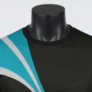 Nouveau design, prix abordable, t-shirts de course pour hommes à séchage rapide, 100% coton, imprimés sur mesure, tissu respirant en toile, vêtements de sport OEM - Product Image 3