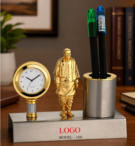 Trofeos de Escritorio Personalizados de Metal Fundido a Presión con Acabado Cromado y Diseño Atractivo para Artículos Promocionales Corporativos - Product Image 1