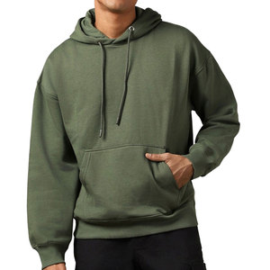 Sweat-shirt à capuche en coton biologique 100% premium, tissu French Terry, durable, écologique, lourd, vente en gros, logo personnalisé - Product Image 1