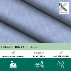 Tissu de chemise 100 % coton écologique, tissé, infroissable, sans repassage, respirant, teint uni, pour confection de chemises - Product Image 5