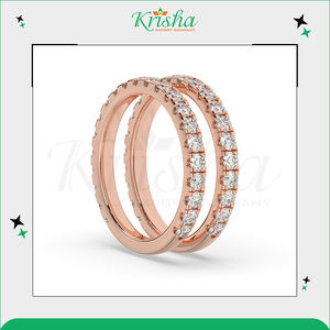 แหวนแต่งงานเพชรแท้และเพชรเพาะเลี้ยงคุณภาพเยี่ยมจากอินเดีย มีจำหน่ายในสีขาว DEF จำนวนมาก - Product Image 6