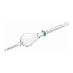 สำหรับหลอดเปลี่ยน PYREX ขนาด 10 มล. พร้อมข้อต่อ 19/22 สำหรับอุปกรณ์คูเดอร์นา-เดนิช ทำจากแก้วโบโรซิลิเกต - Product Image 1