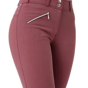 Pantalons d'équitation taille haute, jodhpurs équestres avec grip en silicone intégral, disponibles dans toutes les couleurs, jodhpurs et culottes d'équitation pour femmes - Product Image 3