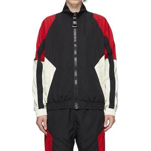 OEM Custom Logo Patchwork <b>Zip</b> <b>up</b> <b>Jacket</b> Nylon Sports Shorts Sets Tracksuits Unisex for Men Windbreaker Short Sets FULL SET - Product Image 5
