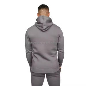 2026 Wholesale Men's Gym Fitness <b>Tech</b> Fleece Training Tracksuit Two-Piece Jogging Track Suit for Winter Sports 2026 - Product Image 2