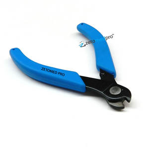 Alicates Cortacables de Acero Inoxidable para Joyería, Herramienta para Cortar Alambre Duro y Alambre de Piano, Corte a Ras, de ZETOMED PRO - Product Image 1