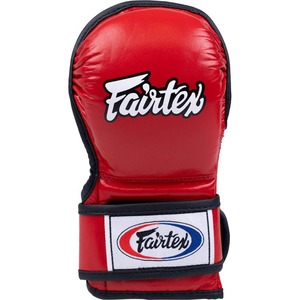ถุงมือชก MMA Fairtex คุณภาพพรีเมียม สีแดง สำหรับฝึกซ้อมและต่อสู้  รับสกรีนโลโก้ - Product Image 4