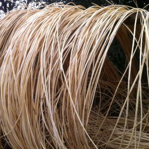 Softened Unbleached Softened Rattan <b>Ribbon</b> Cane Peel 2mm 2.5mm Width Rattan Outer Skin for Furniture Material Large Quantity - Product Image 2