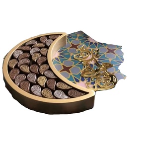 Plateau de service à étage unique en bois en forme d'étoile chic Impression en émail de qualité supérieure Taille personnalisée pour un usage domestique Cadeaux Eid Ramadan-par Zh Traders - Product Image 1