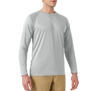 Camisetas de Manga Larga para Hombre, UPF 50+, Anti-UV, Transpirables, de Secado Rápido, para Senderismo, Running, Entrenamiento, en Venta Online - Product Image 1