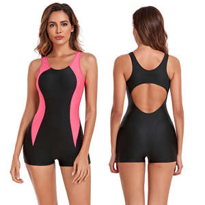 Maillot de bain une pièce gainant pour femme, rose, athlétique, avec contrôle du ventre, personnalisé en usine - Product Image 6
