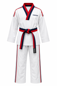 Tenue de sport FAWKES personnalisée pour arts martiaux, uniforme de karaté en coton respirant, design de haute qualité, prix de gros, tarif abordable 2026 - Product Image 1