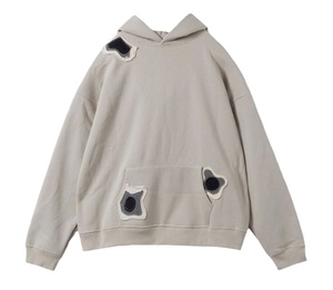 Sweat à capuche patchwork personnalisé d'un fabricant d'antiquités de qualité supérieure Sweats à capuche surdimensionnés pour hommes - Product Image 1