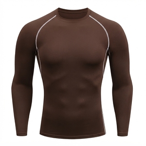 Camiseta de Compresión de Manga Larga para Hombre, para Correr, Gimnasio, Entrenamiento Deportivo - Product Image 5