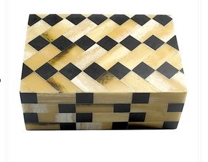 <b>Decorative</b> Luxury Resin Handcrafted Trinket Jewellery <b>Box</b> Unique Artistic Design Elegant <b>Storage</b> <b>For</b> Precious Jewelry And Items - Product Image 1