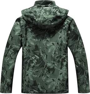 Veste coupe-vent longue d'hiver pour homme, style designer, col montant, à capuche vintage, respirante et écologique, vente en gros - Product Image 4