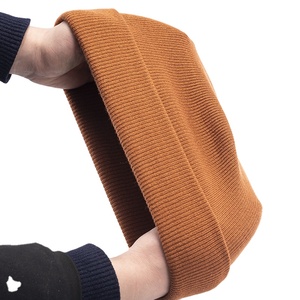 Chapeau beanie en polyester 100% avec logo personnalisé de haute qualité, broderie 3D, image vierge - Product Image 2