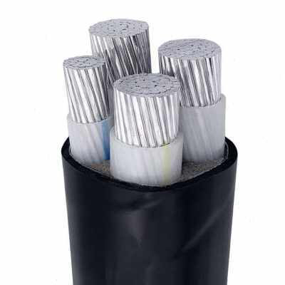 YJLV YJLV22 0.6/1000V Aluminum Core Power Cable XLPE Insulated PVC Sheathed Power Cable