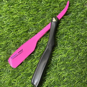 มีดโกนหนวดแบบพับได้ Pink & Black Professional Barber Flip Pinch Razor ใบมีดเดี่ยว สำหรับโกนหนวดเคราผู้ชาย - Product Image 4