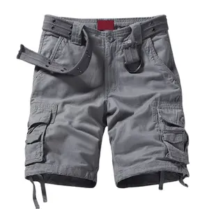 Fashion Mens Cargo Shorts High Street Pants with Multi Pockets in New Style