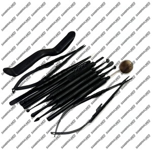 Dental Micro Periodontal Oral Surgery Kit 11 Pcs Implant Surgical Instruments German Stainless Steel Manual Reusable Sambrialmed - Product Image 4