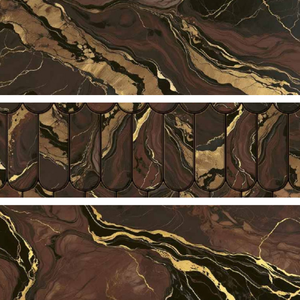 Carrelage en céramique finition marbre blanc élégant 300x600 pour murs de bureaux modernes minimalistes et design de projets commerciaux haut de gamme - Product Image 2