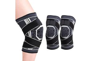 แผ่นรองเข่าแฟนซีแกร็บ ยิม สำหรับเล่นกีฬา สีเทา - Product Image 2