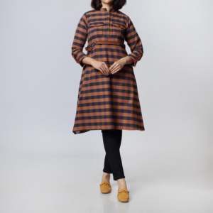 เสื้อเชิ้ตลายตารางหมากรุกขนาด XS PW2322 1ชิ้น - Product Image 3