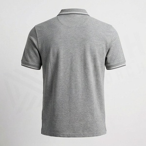 Polos Personalizados con Logotipo Bordado para Hombre, con Media Cremallera, Casuales, para Actividades al Aire Libre, Ropa Deportiva de Golf de Primera Calidad - Product Image 2