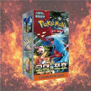Caja de paquetes Pokémoned Sv4k Ancient Roars, 30 paquetes, edición coreana, tarjetas coleccionables TCG, papel, colección para niños y adultos, regalo - Product Image 1