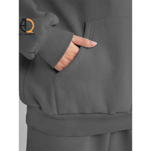 Conjunto Deportivo Personalizado con Logotipo para Mujer, de Color Sólido, Holgado y Cómodo, para Entrenamiento, Fitness y Deportes al Aire Libre - Product Image 6