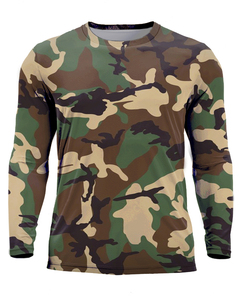 Camisetas de Pesca Orchidays Unisex, Manga Larga de Poliéster con Protección UV UPF 50, Cuello Redondo, Dobladillo Recto, Estilo Casual y Relajado - Product Image 4