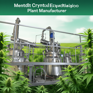 Fabricant de plantes d'extraction de cristaux de menthol - Product Image 3