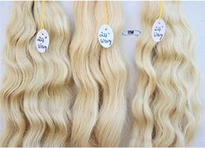 10A Grade Indien Cheveux Blonds Vierges Temple Faisceaux D'extension de Cheveux 613 Blonde Extension de Cheveux Ondulés Dans Chennai Pour Les Femmes Noires - Product Image 6