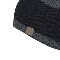 Gorros de Punto de Diseño de Lujo a la Moda, con Bordado 3D Jacquard, Tejido Suave, Cálidos para Invierno, Ajustables, Unisex, Color Personalizado