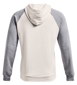 Vente en gros Sweat à capuche personnalisé grande taille et coupe oversize sans cordon en molleton bouclette 100% coton épais thermique pour homme tendance - Product Image 2