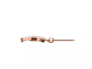 Collier élégant plaqué or 18 carats avec pendentif lettre F pour femme, breloque tendance en forme de F, cadeau idéal, pendentifs et breloques raffinés - Product Image 4