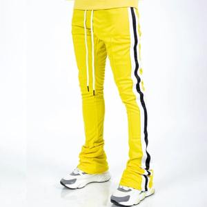 Pantalon de survêtement empilé tendance 2026 pour homme, personnalisé avec logo, style streetwear, coupe oversize, pour le sport et le quotidien - Product Image 3