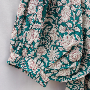 Beautiful floral Cotton Block Printed <b>dress</b> <b>Dress</b> For Casual wear Hand Block Printed <b>Dress</b> - Product Image 3