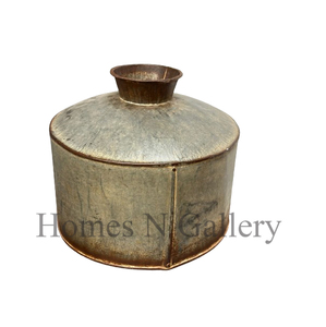 Antique style copper planter Scalloped <b>edge</b> <b>garden</b> container Patina finish outdoor planter Square copper <b>garden</b> pot - Product Image 4