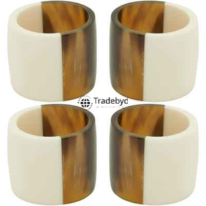 Anillo para Servilletas de Cuerno Ecológico Premium, Moderno y Hecho a Mano, Adorno para Mesa de Comedor, Regalos Tradebyd - Product Image 2