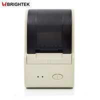 Imprimante thermique de reçus de point de vente Brightek élégante noire et blanche avec port série RS232 en stock