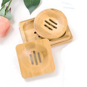 Porte-savons en bois durable, zéro déchet, porte-plats en bois naturel 100% pour savons fabriqués au Vietnam - Product Image 1