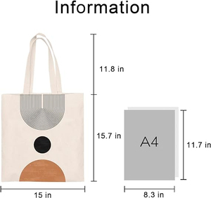 Premium Quality Eco-Friendly Blank Cotton <b>Canvas</b> <b>Tote</b> Bag OEM Service <b>Tote</b> Fabric Cotton <b>Canvas</b> <b>Tote</b> Bag - Product Image 2