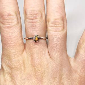 Ethiopian Fire Opal <b>Ring</b> IGI Certified US 7 <b>925</b> Sterling <b>Silver</b> Handmade Vintage Style Luxury Gift for Women - Product Image 3