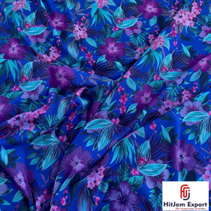 Premium Polyester Digital Printed Fabric Custom Manufacturer for Elegant Dresses Apparel and Home Textiles - Product Image 5